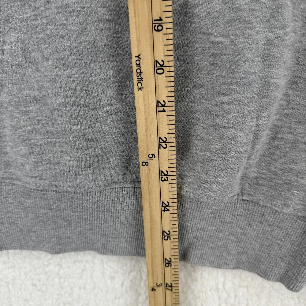 The North Face Mens‎ Gray Logo Hoodie Pullover Fleece Sweatshirt Large L